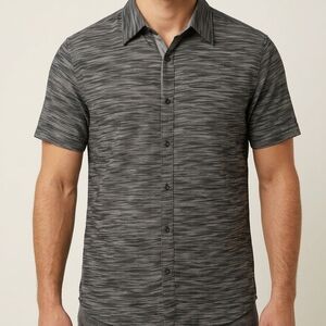 CSTL Huntington Beach Men’s L NWT Textured Mesh Shirt